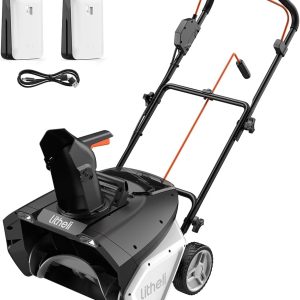 Ulentora 2X20V Cordless Snow Blower, 20-inch Snow