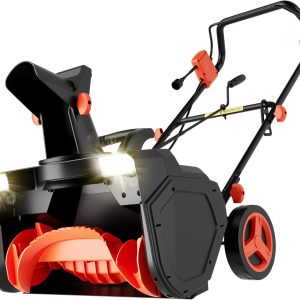 Ulentora 23-Inch Corded Snow Blower, Electric Snow