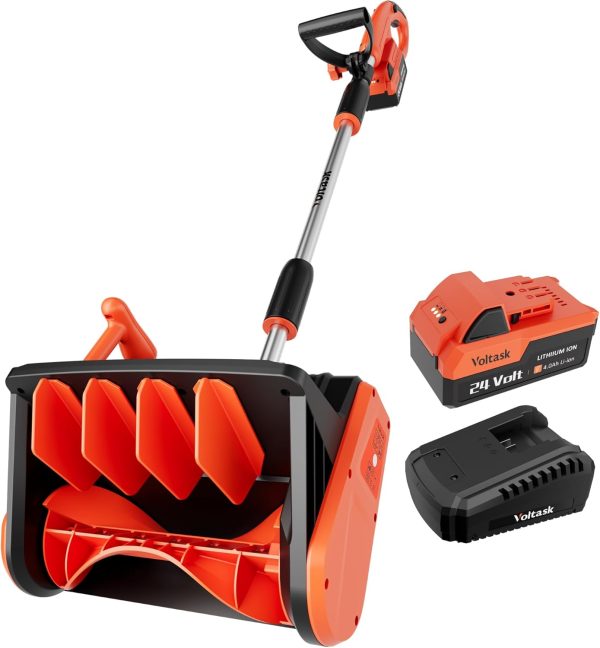 Ulentora Cordless Snow Shovel, 24V | 13-Inch
